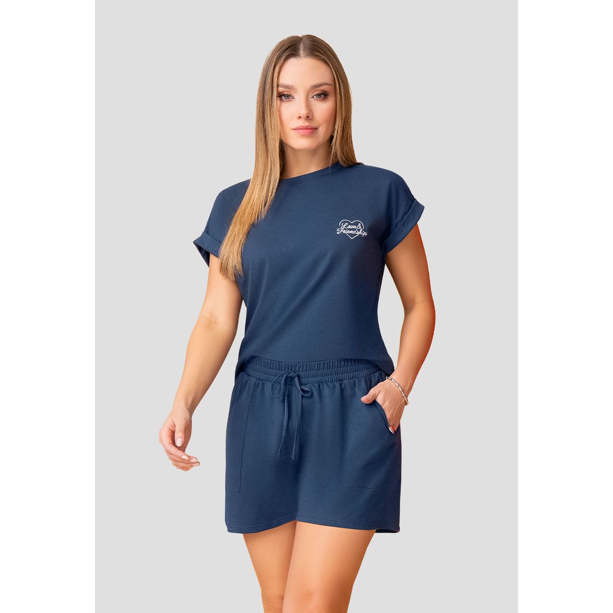 MARKETING PERSONAL - Conjunto Mujer Azul Profundo Mp 112053