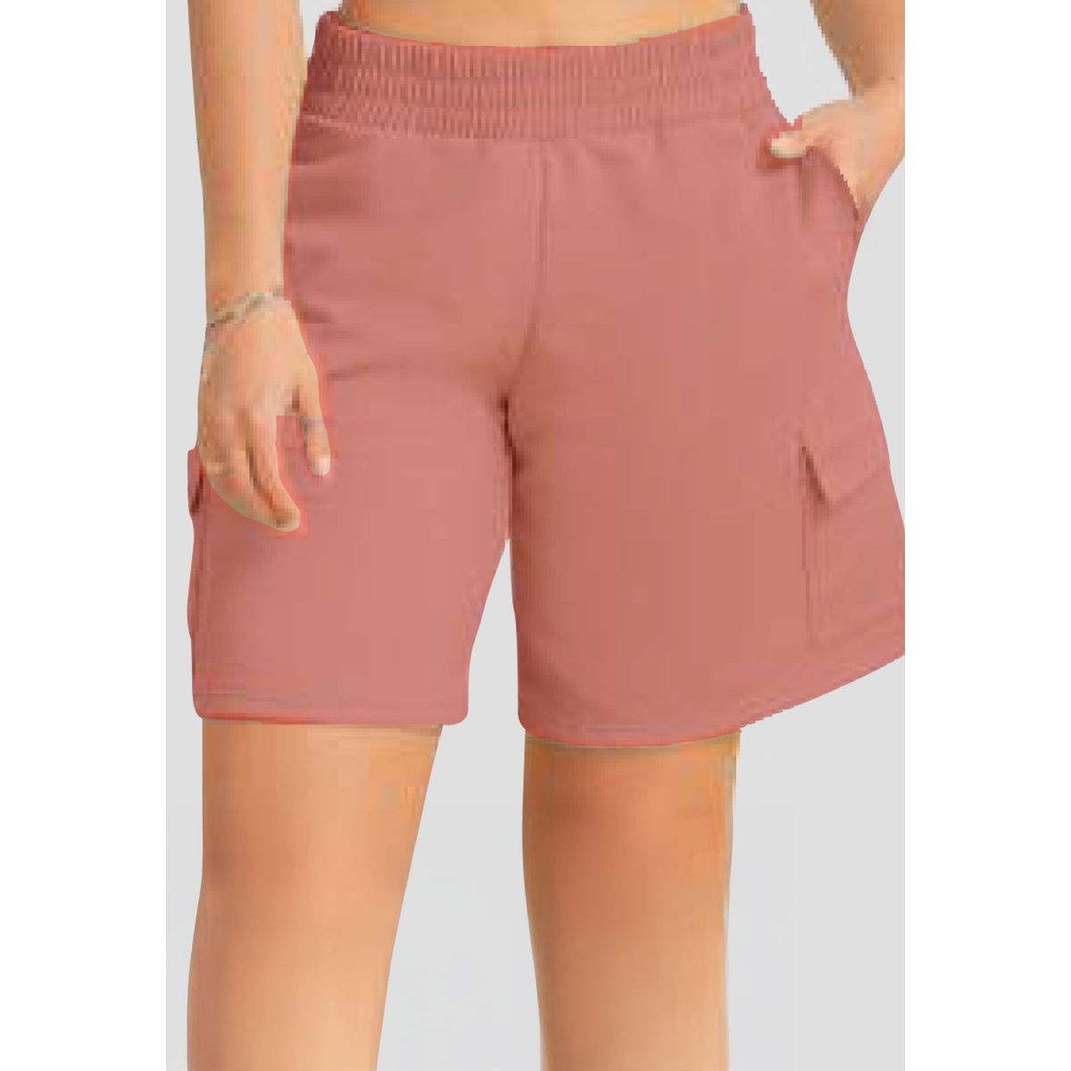 ATYPICAL - Bermuda Short Mujer Palo De Rosa Oscuro Atypical 693