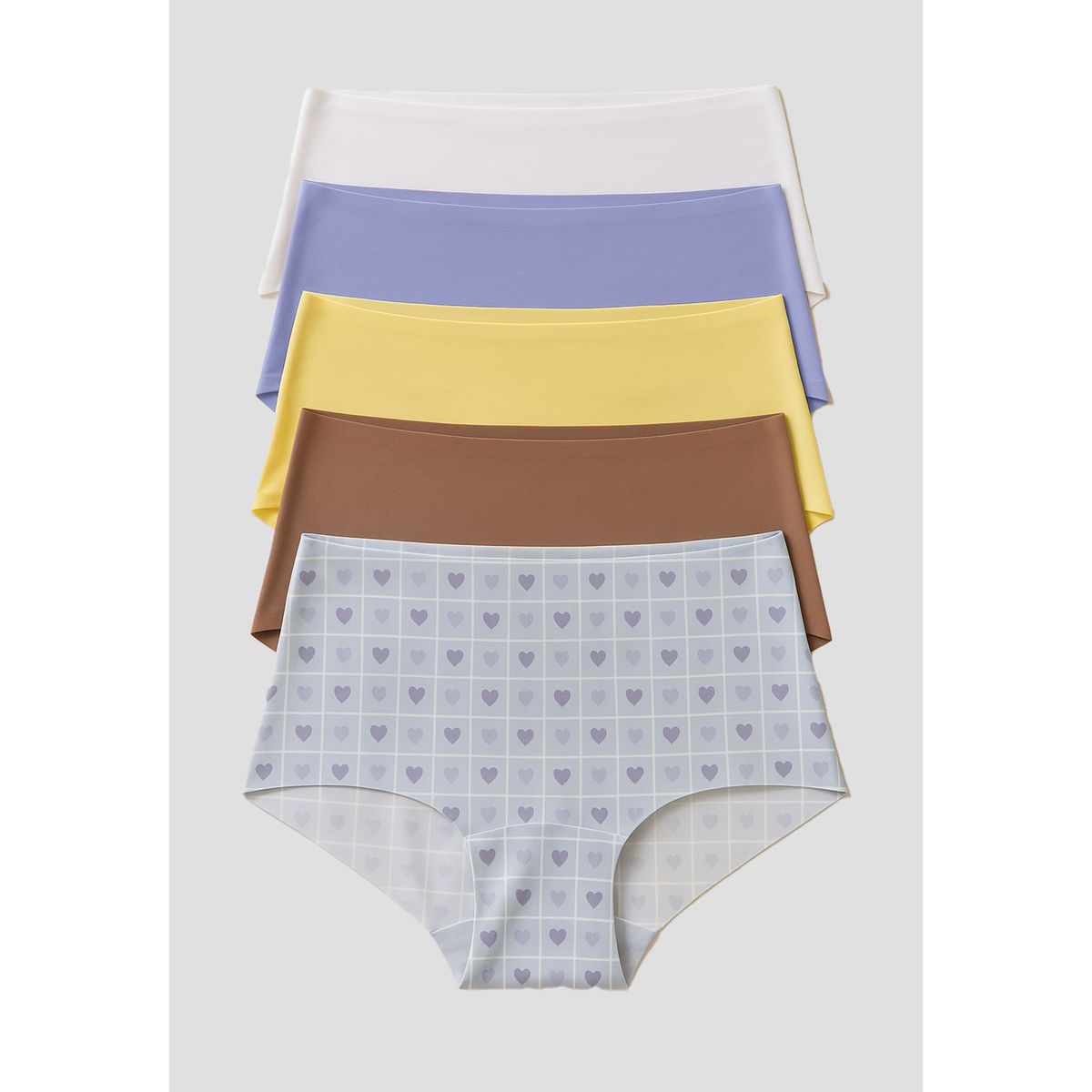 FORMAS INTIMAS - Cachetero Paq X5 Mujer Multicolor Fi 111889