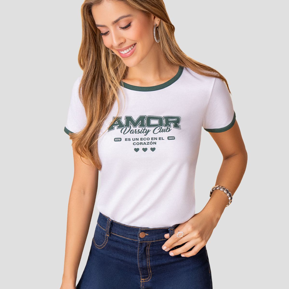 MARKETING PERSONAL - Camiseta Mujer Blanco Mp 111996