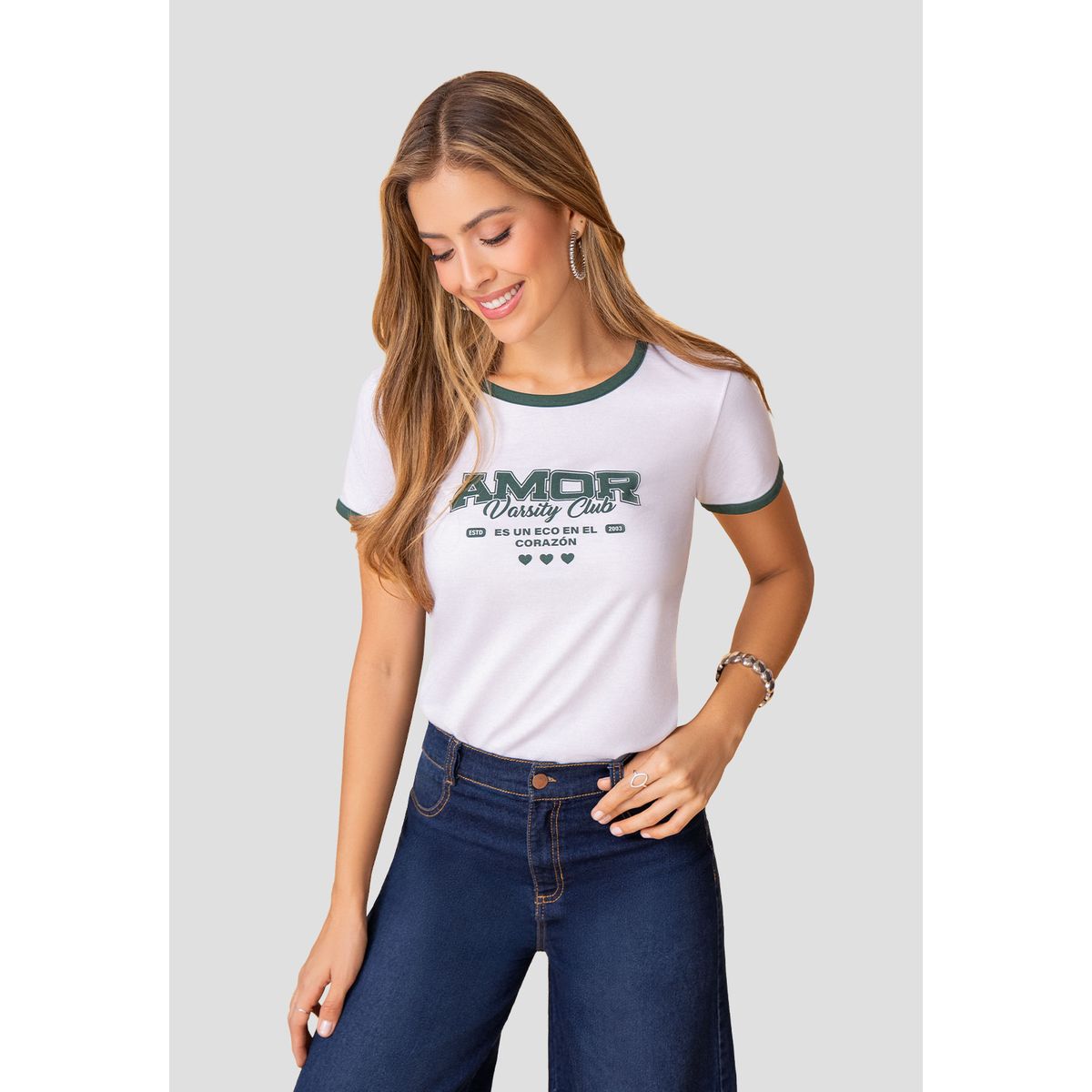 MARKETING PERSONAL - Camiseta Mujer Blanco Mp 111996