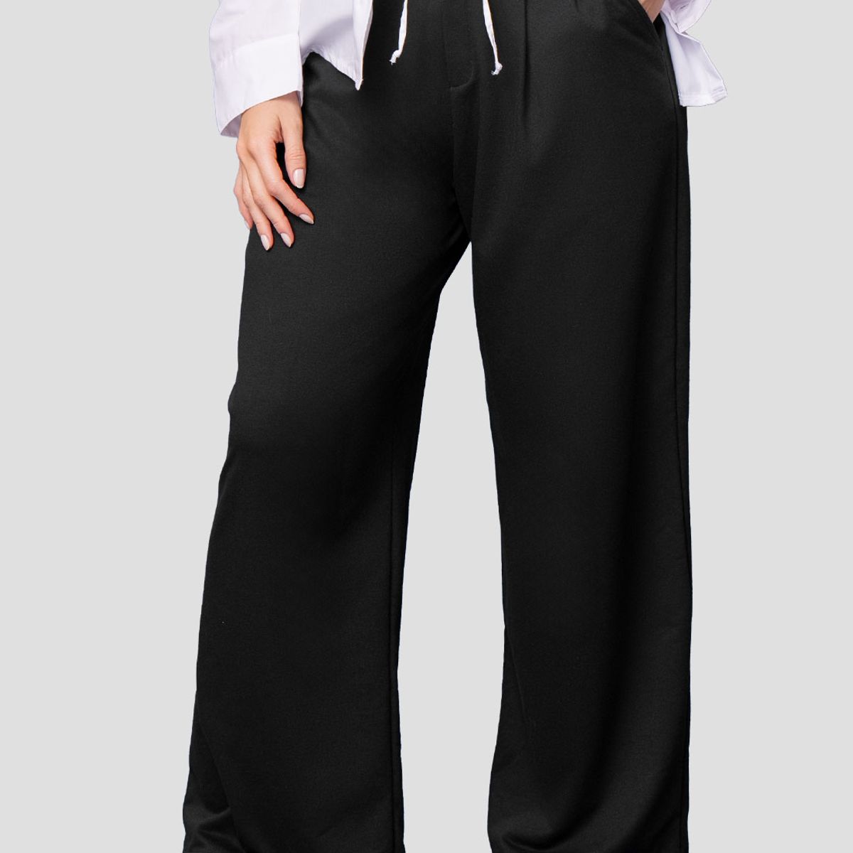 MARKETING PERSONAL - Pantalón Mujer Negro Mp 112040