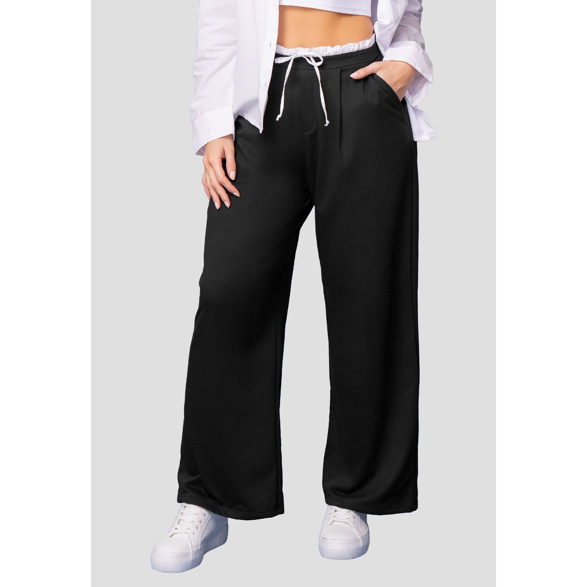 MARKETING PERSONAL - Pantalón Mujer Negro Mp 112040