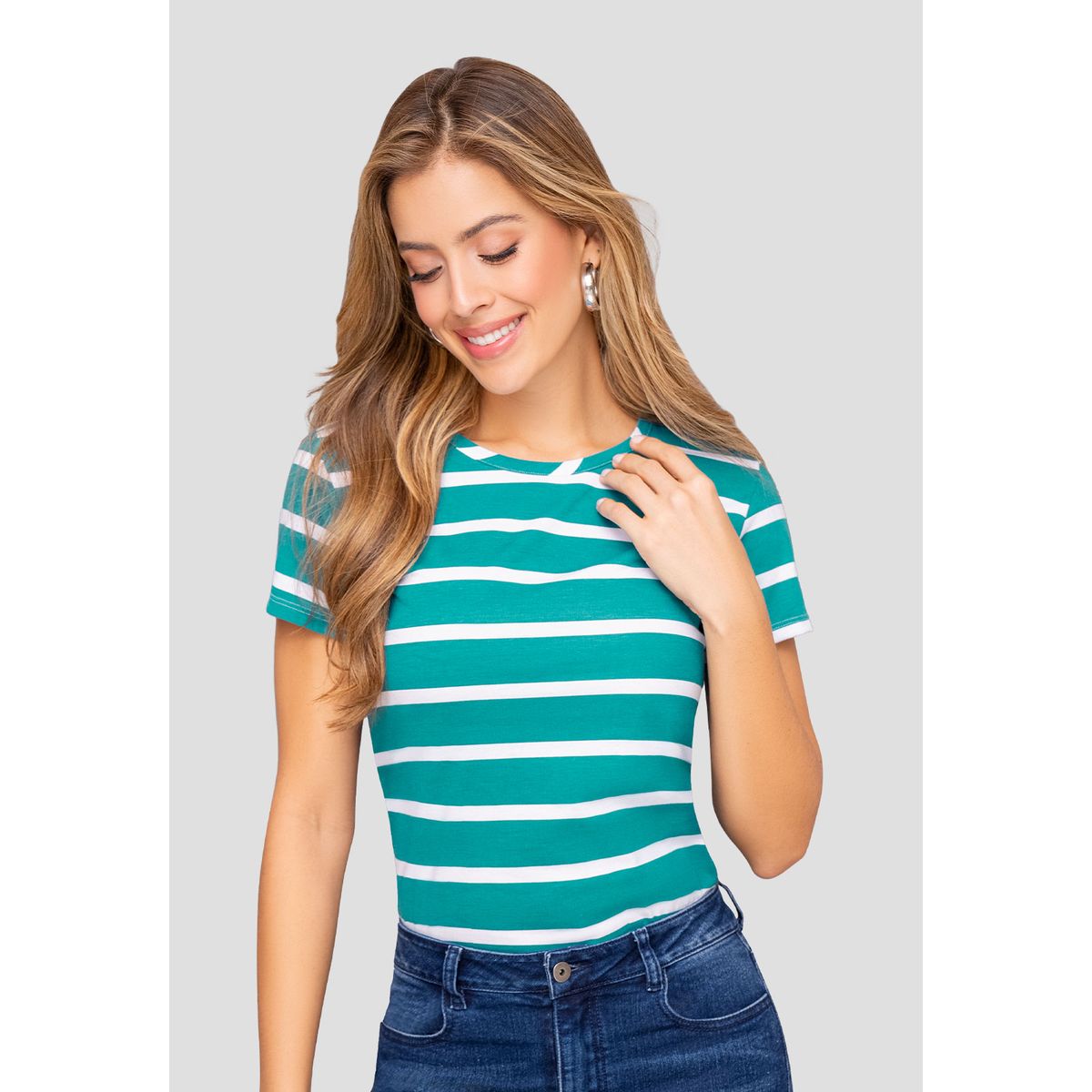 MARKETING PERSONAL - Camiseta Mujer Estampado Mp 112032