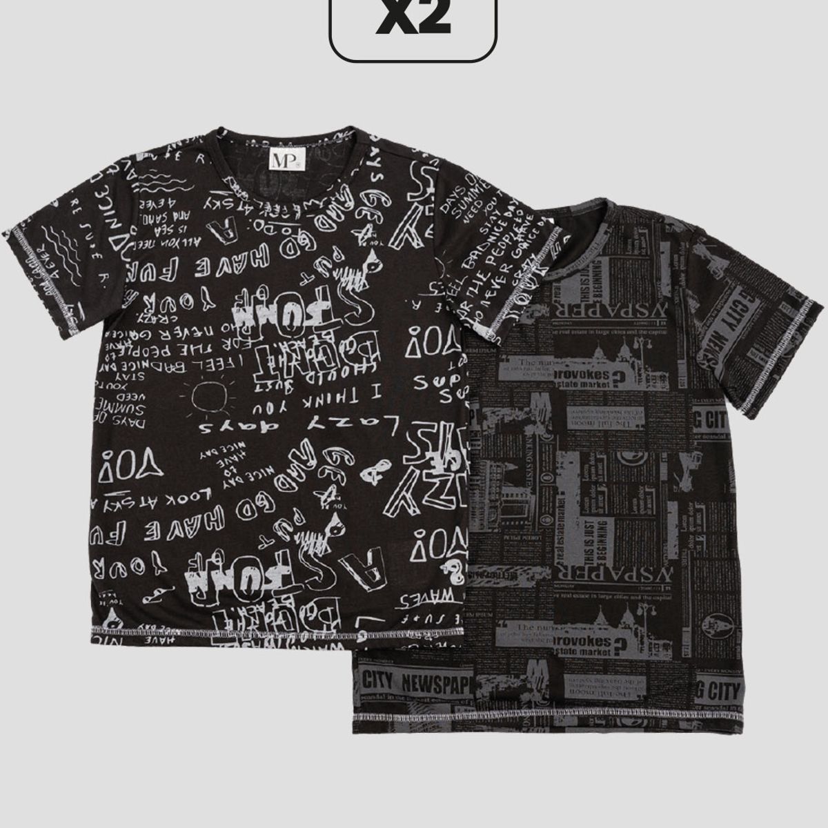 MARKETING PERSONAL - Camiseta Paq X2 Niños Infantil Multicolor Mp 111865