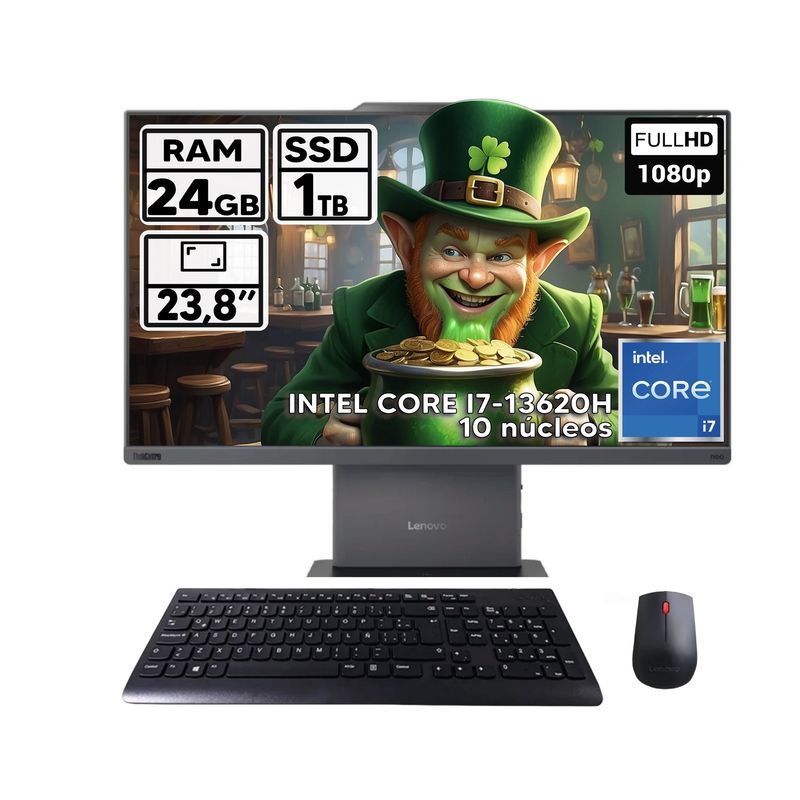 LENOVO - TODO EN UNO LENOVO NEO 50A INTEL CORE I7-13620H 24GB RAM 1TB SSD 238″ FHD