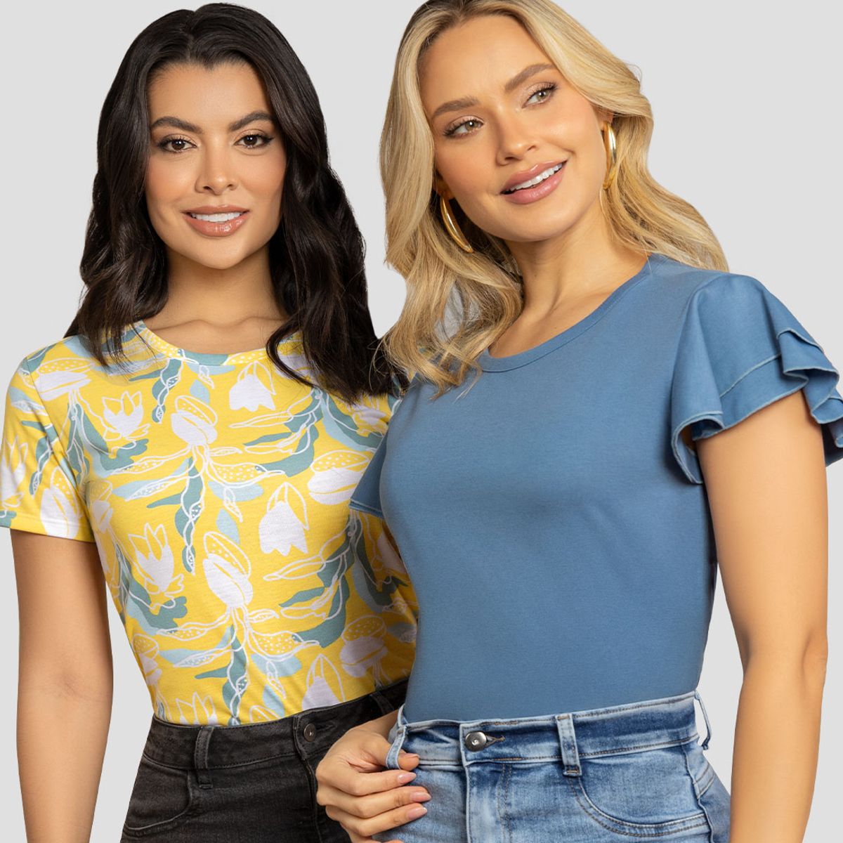 MARKETING PERSONAL - Camiseta Paq X2 Mujer Bicolor Mp 112001