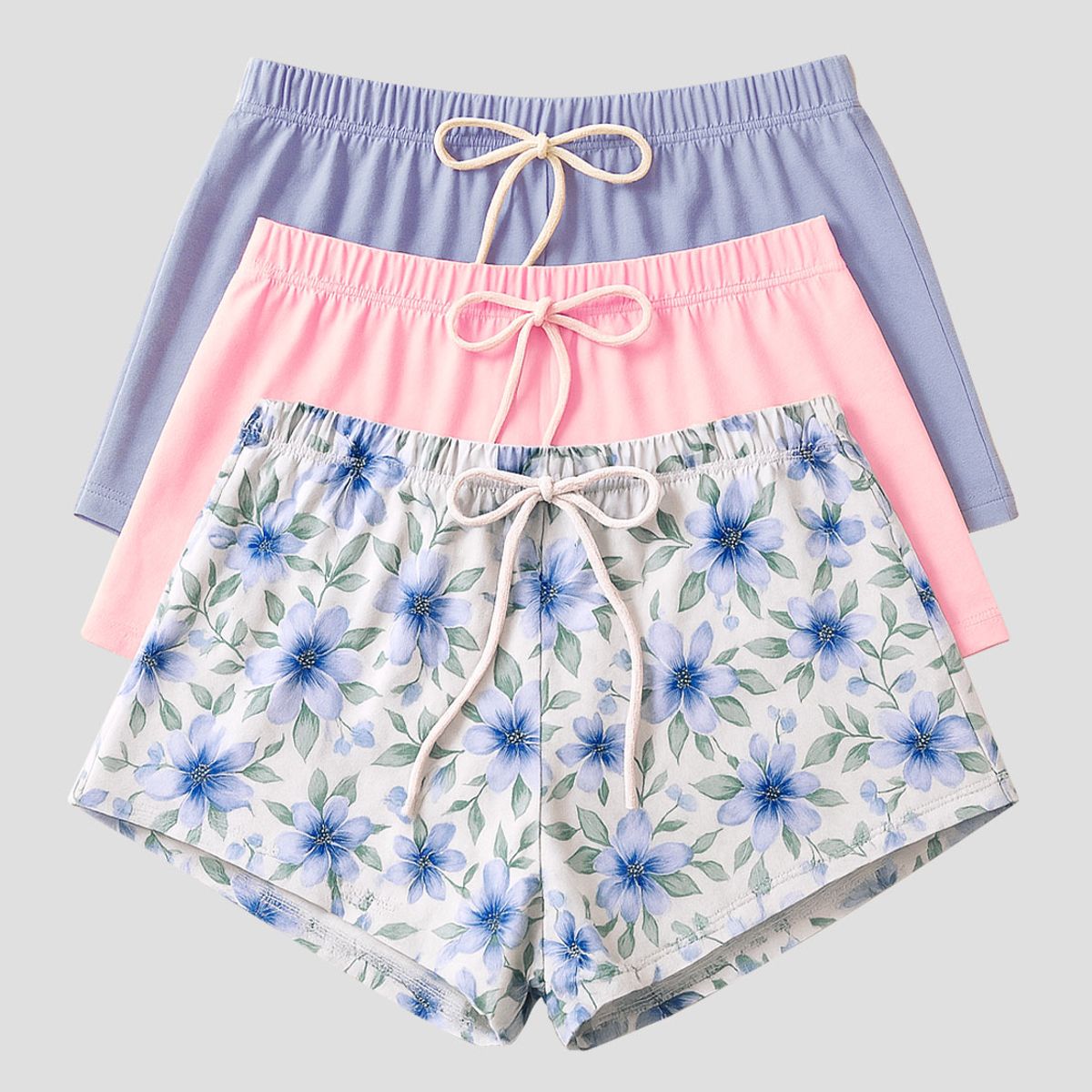 FORMAS INTIMAS - Short Paq X3 Mujer Multicolor Fi 111894