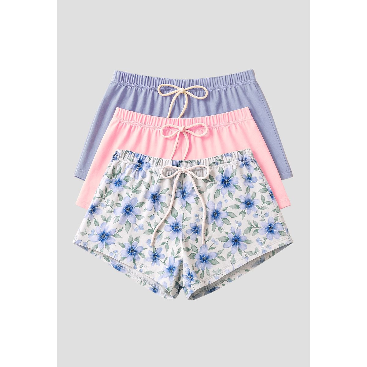 FORMAS INTIMAS - Short Paq X3 Mujer Multicolor Fi 111894