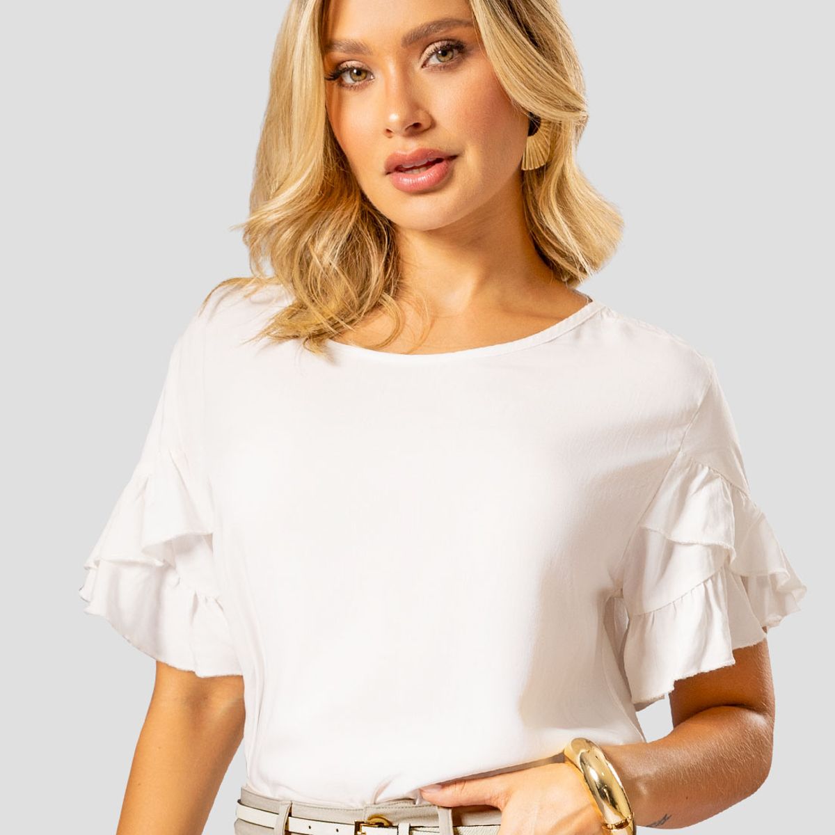 MARKETING PERSONAL - Blusa Mujer Crudo Mp 112049