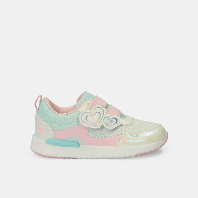 BUBBLE GUMMERS - Tenis Infantil Para Niña Bubblegummers Multicolor Tina Speed Lite