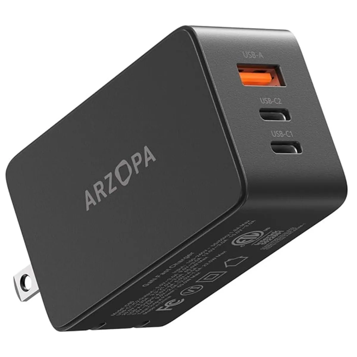 GENERICO - Cargador Rápido Arzopa 65w - Ideal Para Múltiples Equipos