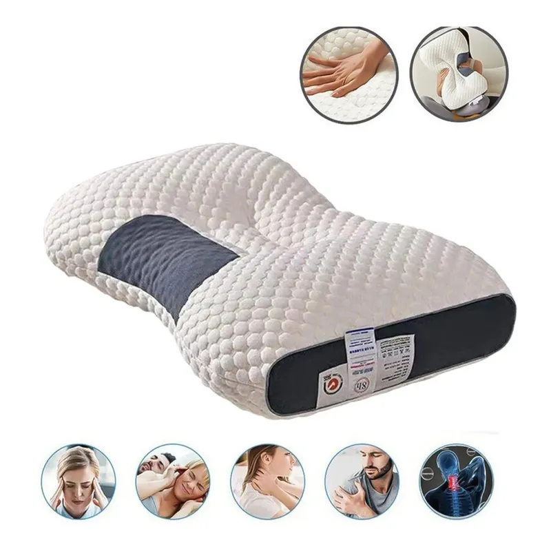 GENERICO - Almohada Con Ajuste Cuello Descanso Profundo