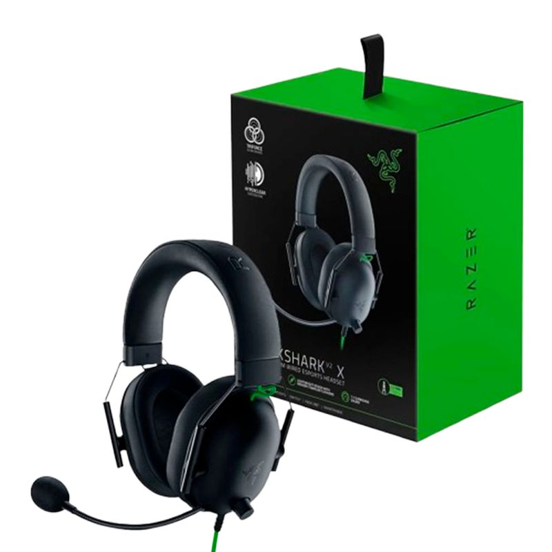 RAZER - Diadema Razer Blackshark V2 X Negra