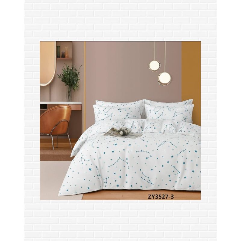 SIRENITAS - Juego de sabanas Cama Doble  Costelaciones Celestes
