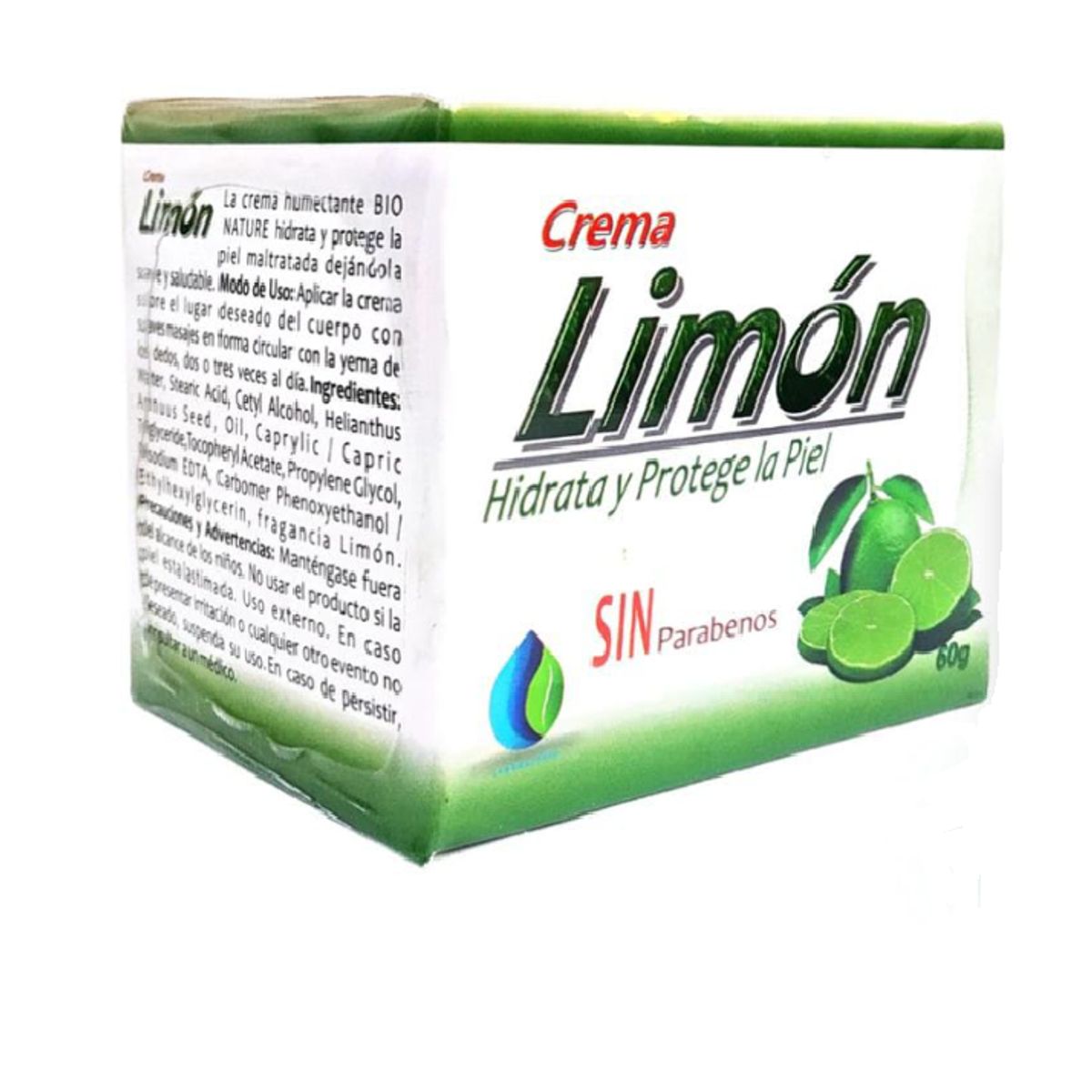 GENERICO - CREMA DE LIMON X 60 GR./ PARA HIDRATAR LA PIEL