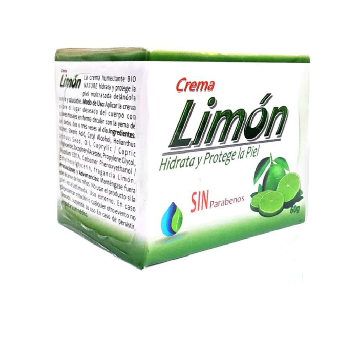 GENERICO - CREMA DE LIMON X 60 GR./ PARA HIDRATAR LA PIEL