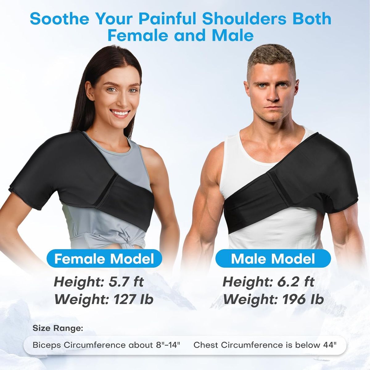 GENERICO - HOMBRERA GEL UNISEX