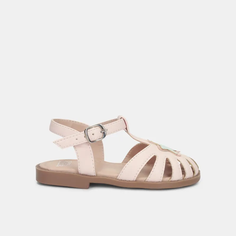BUBBLE GUMMERS - Sandalias Bebé Para Niña Bubblegummers Blanco Sherlyn