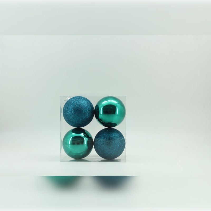 NAVILANDIA - SET BOLAS X6 BRI-ESC 10CM PEACOCK