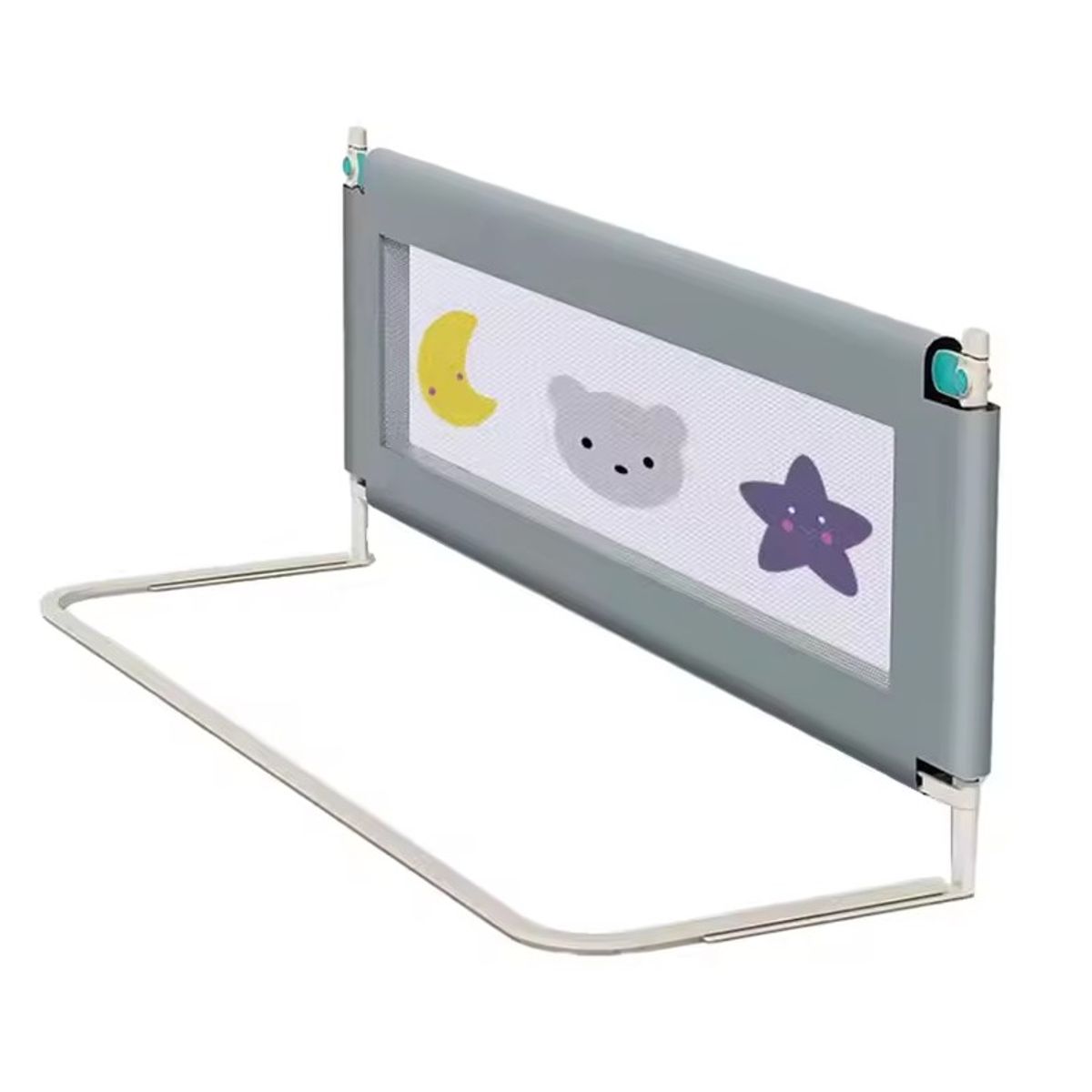 FRAGOLA KIDS - Baranda Seguridad Infantil Barrera 2 Mts Cama Bebé Niños