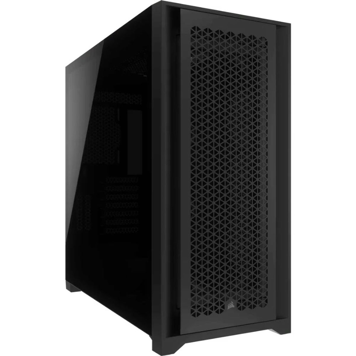CORSAIR - Chasis Corsair para PC ATX semitorre 5000D CORE AIRFLOW Negro