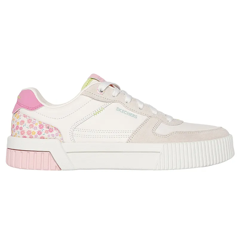 SKECHERS - Tenis Mujer Skechers Jade - Dainty Florals - Blanco - Rosado