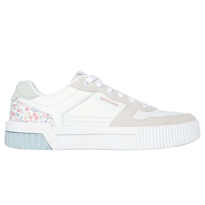 SKECHERS - Tenis Mujer Skechers Jade - Dainty Florals - Blanco - Gris