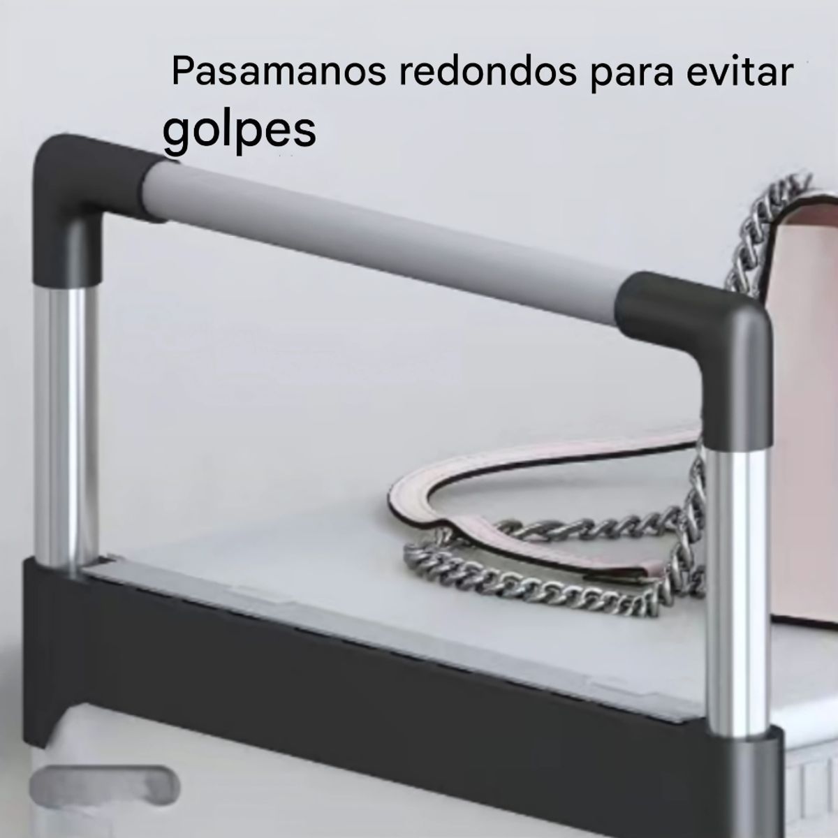 TECNOHOGAR JS - Estante Zapatos Organizador Zapatero Metálico Anti Polvo
