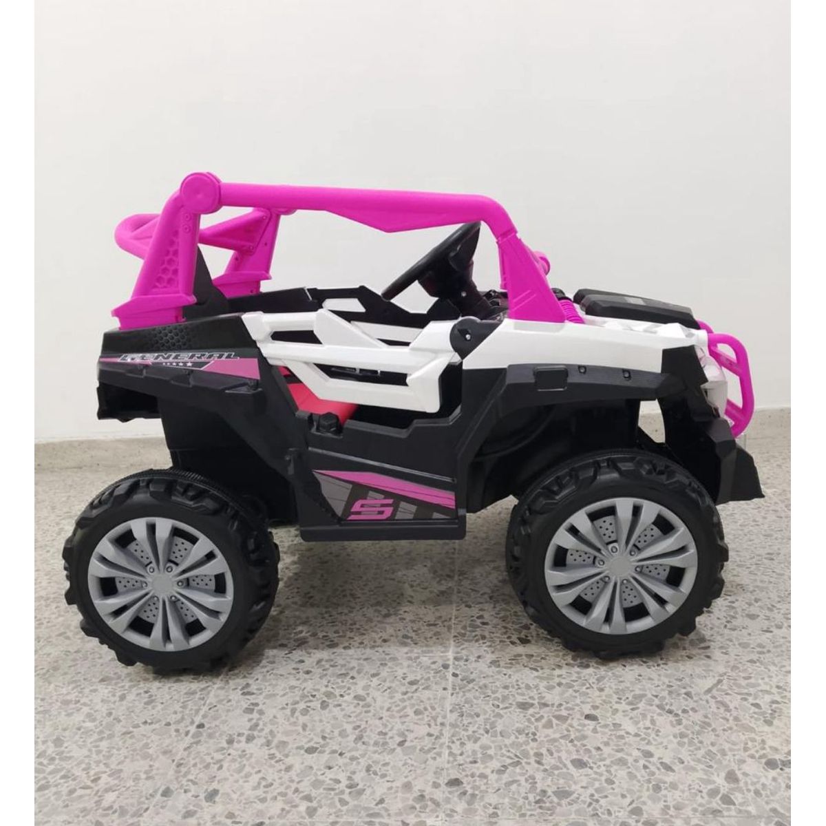 GENERICO - Carro Montable Eléctrico Razer 12V Control Remoto