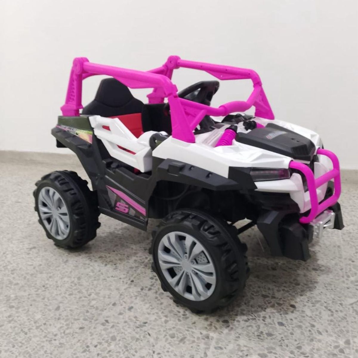 GENERICO - Carro Montable Eléctrico Razer 12V Control Remoto