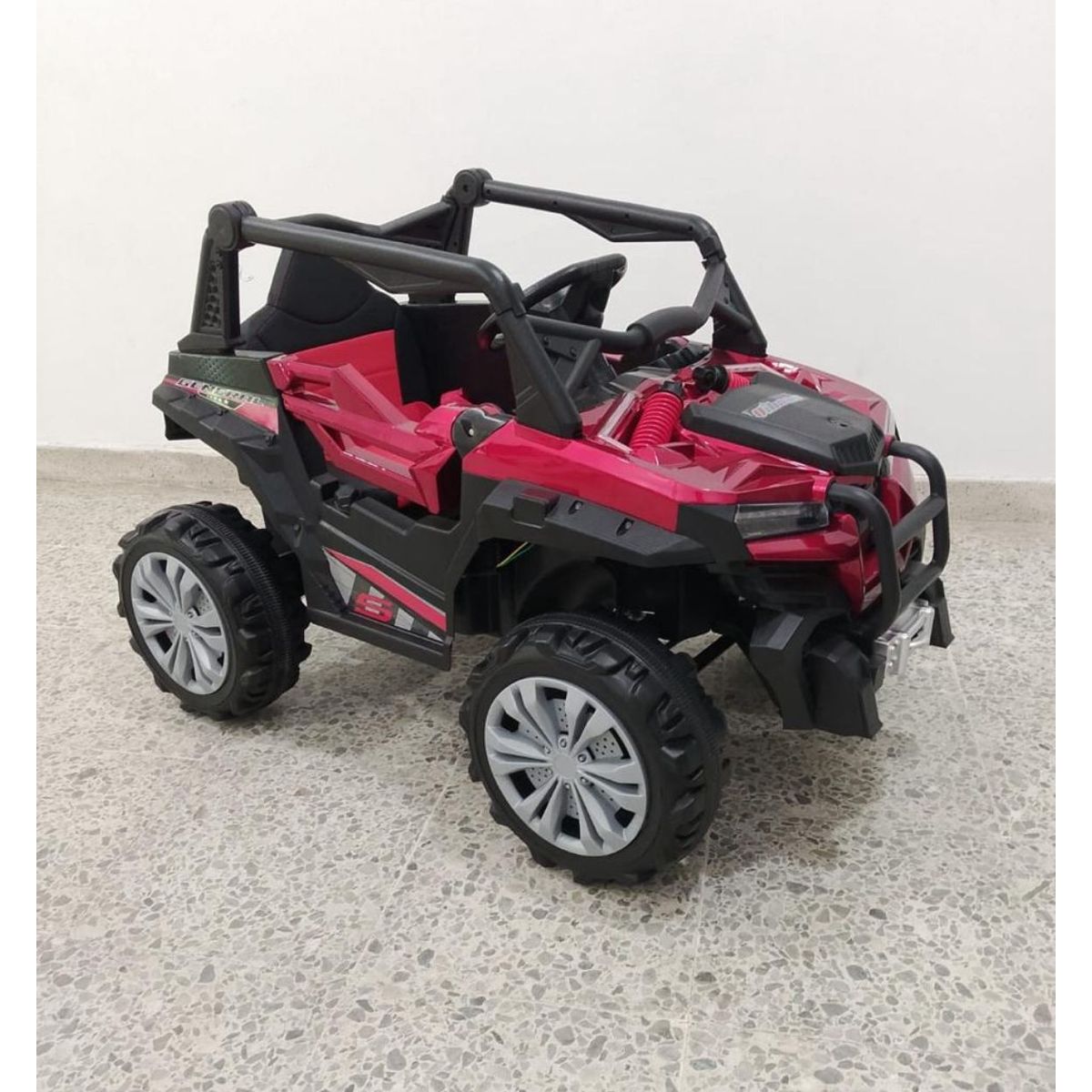 GENERICO - Carro Montable Eléctrico Razer 12V Control Remoto