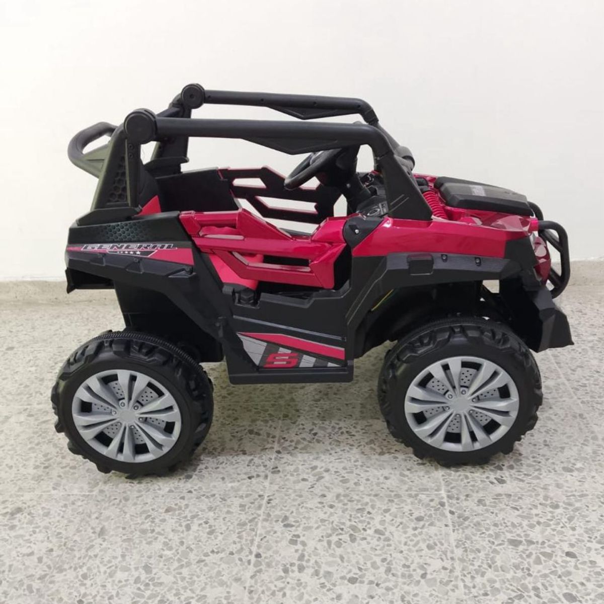 GENERICO - Carro Montable Eléctrico Razer 12V Control Remoto