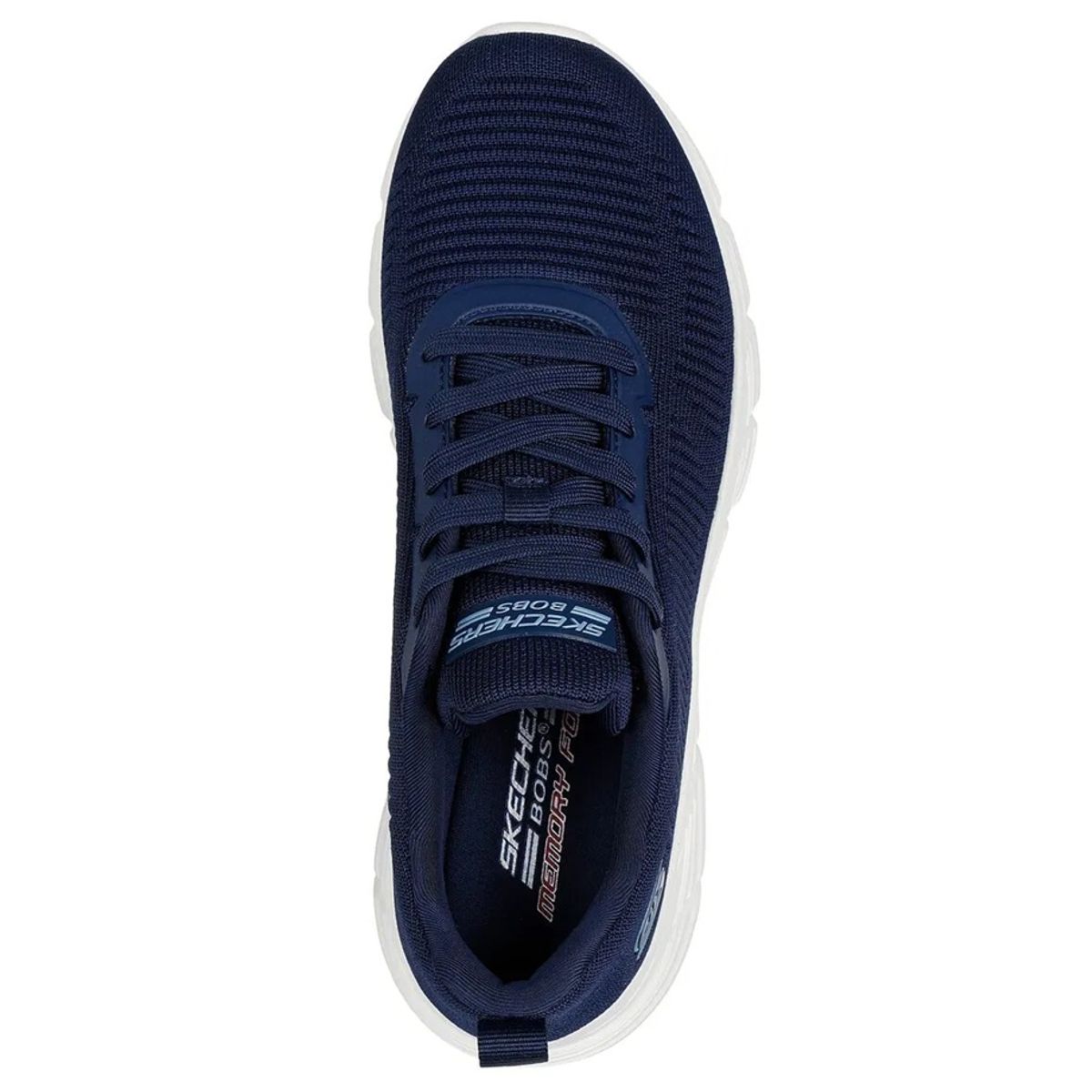 SKECHERS - Tenis Skechers Mujer Bobs B Flex Hi 117385-NVY Azul Diario