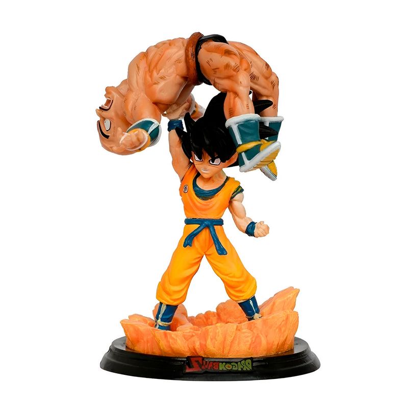 GENERICO - Figura Coleccionable Dragon Ball Z Goku Nappa Luchando