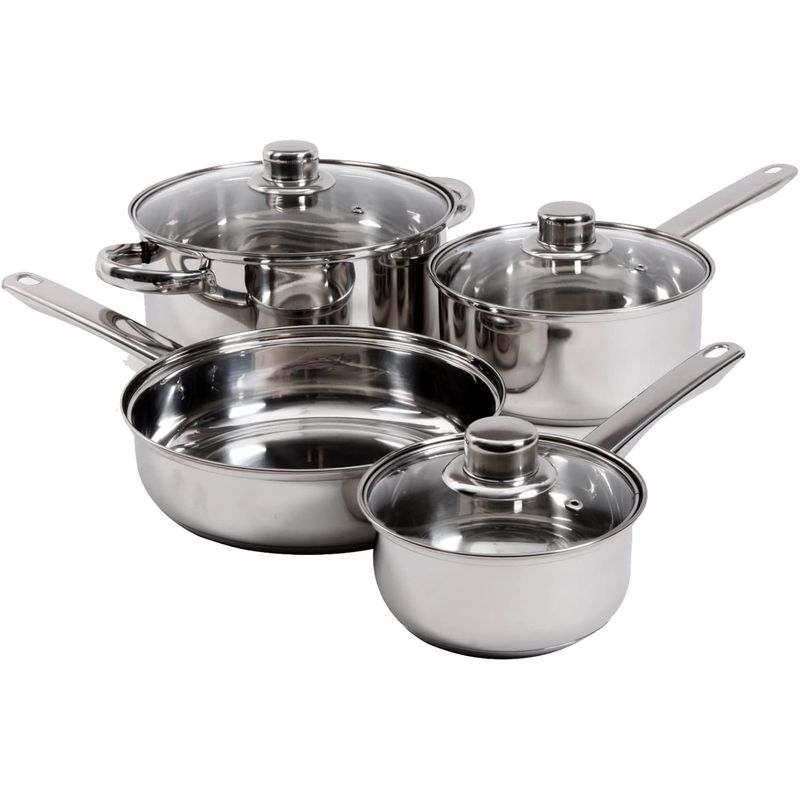 GIBSON - Juego De Ollas Batería De Cocina Gibson