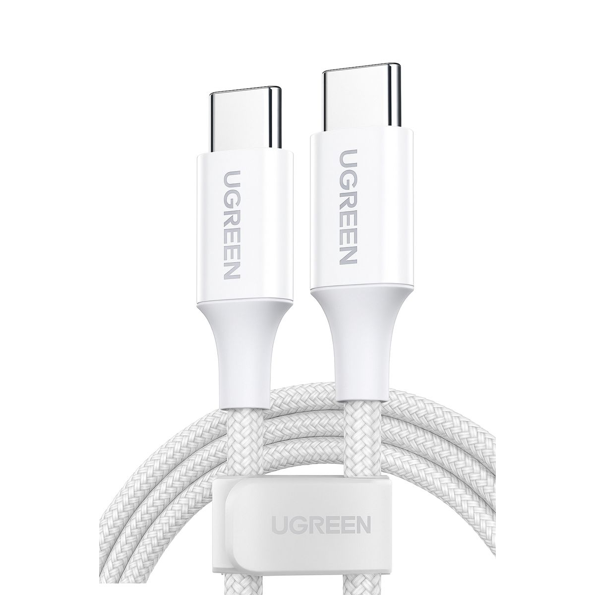 UGREEN - Cable Ugreen Trenzado C a C 1m Blanco