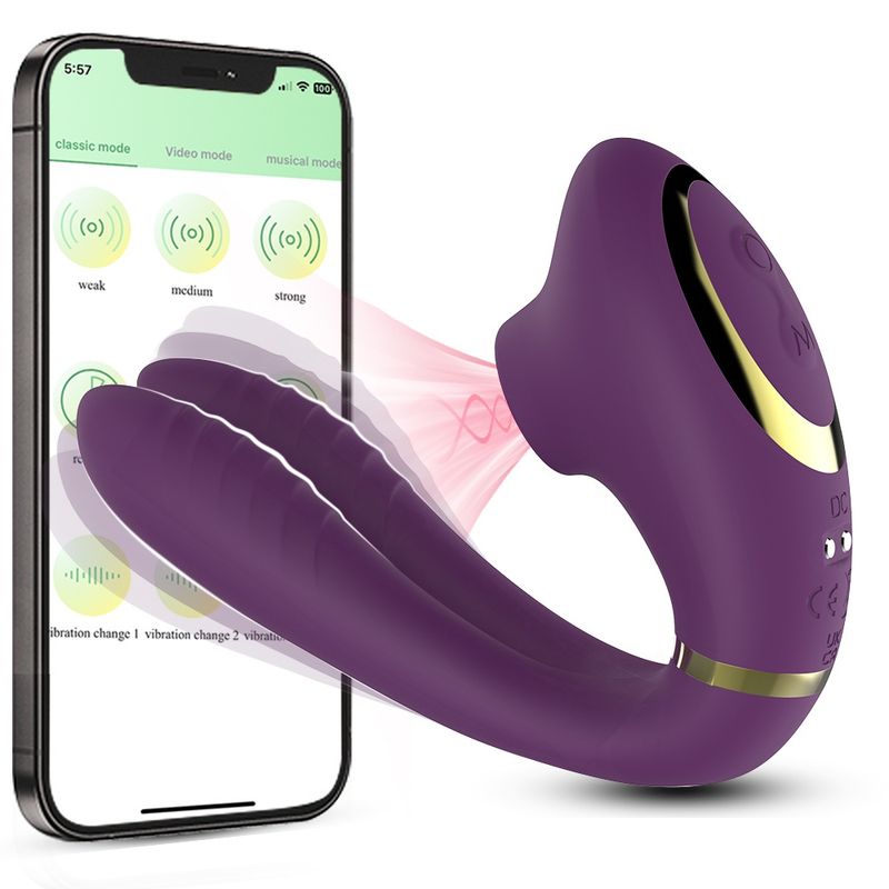 LUST - Succionador y vibrador doble estimulación con App