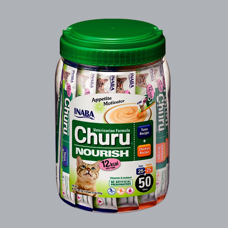 GENERICO - Churu Vet Nourish Bombonera Atún y Pollo Tarro x50unds