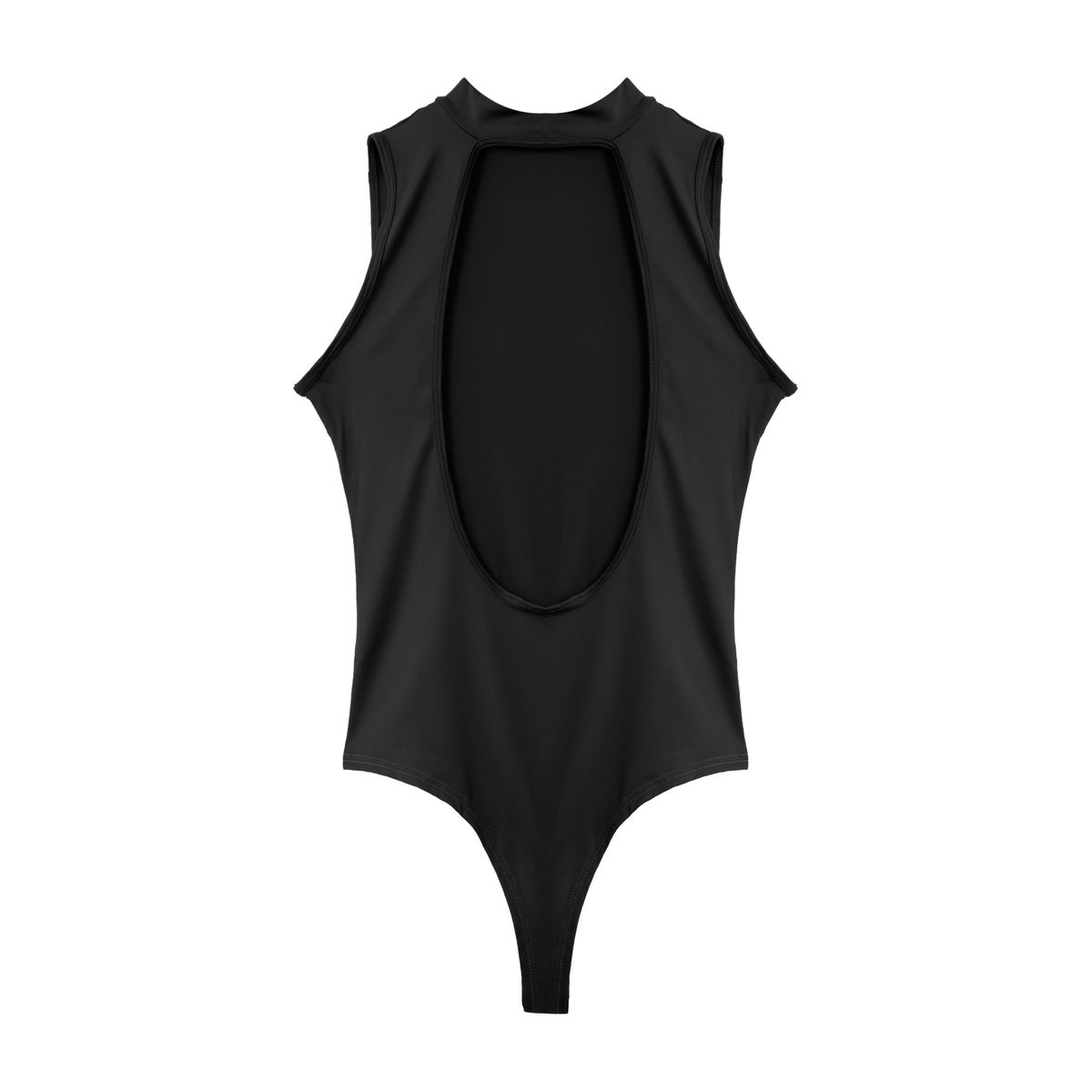 SYK - Body Para Mujer Manga Sisa Espalda Descubierta