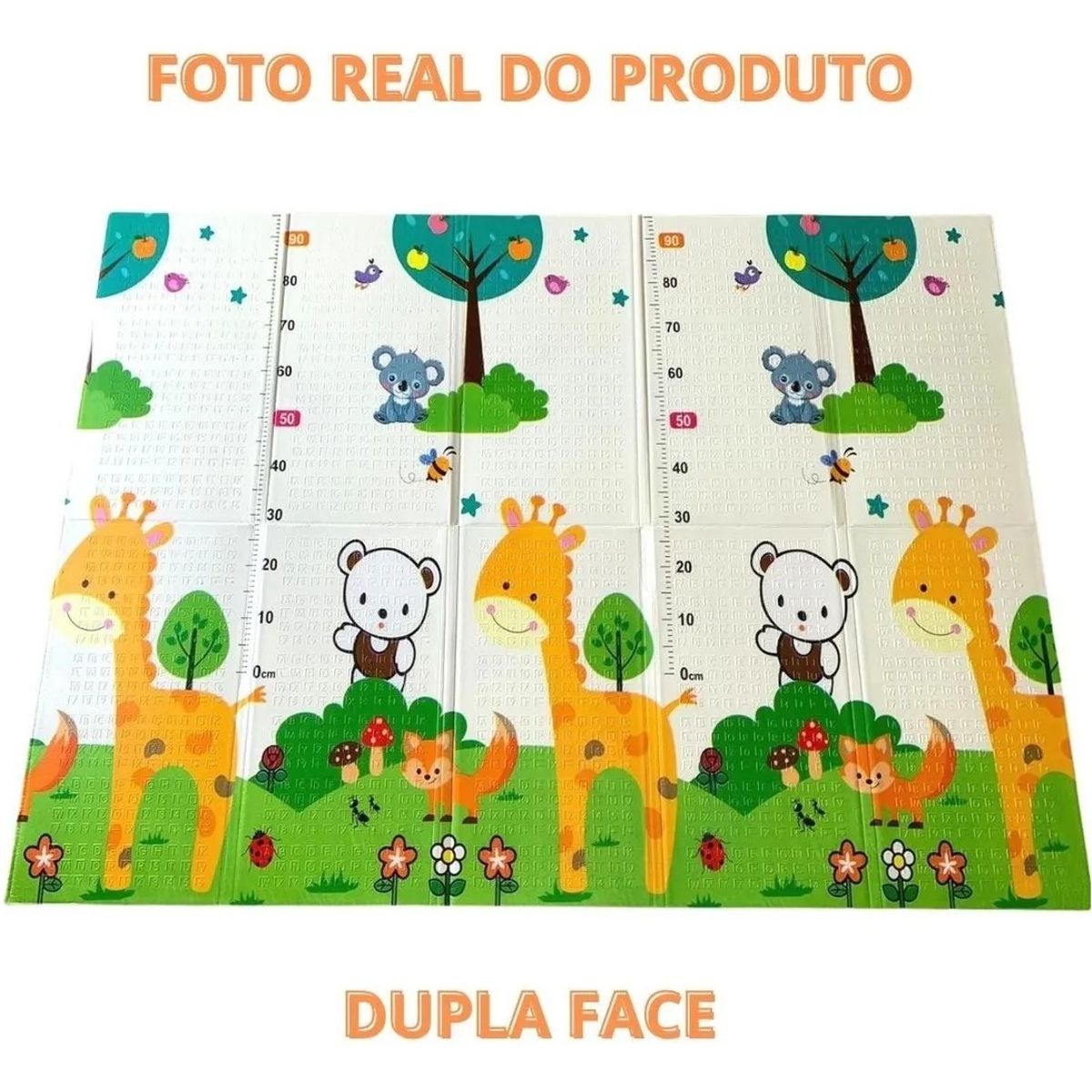 GENERICO - Tapete Alfombra Plegable Reversible Antigolpes Para Niños