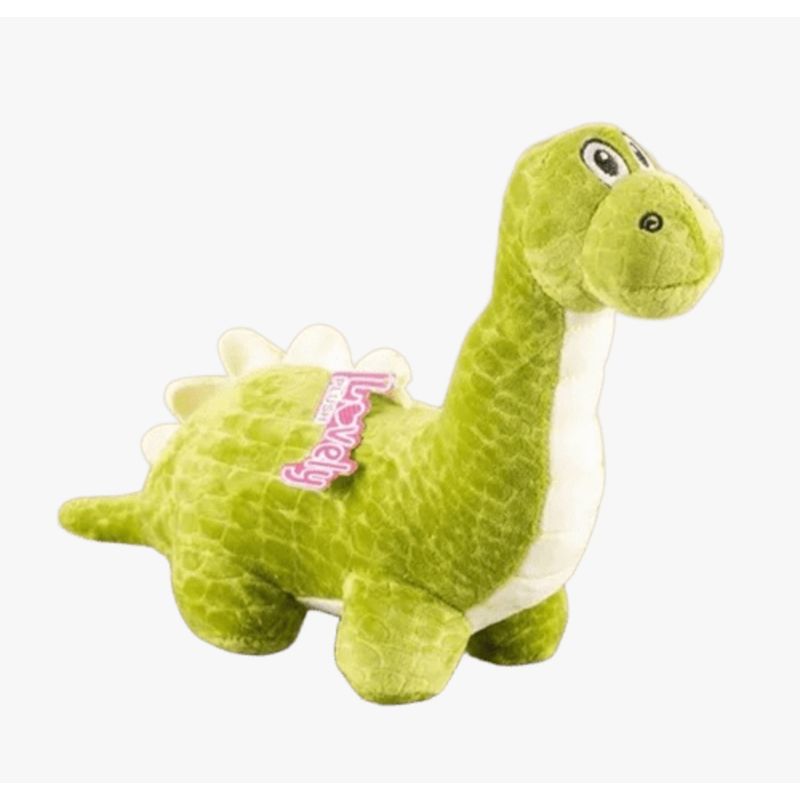 GENERICO - PELUCHE  DINOSAURIO  CUELLO  LARGO 25 CM