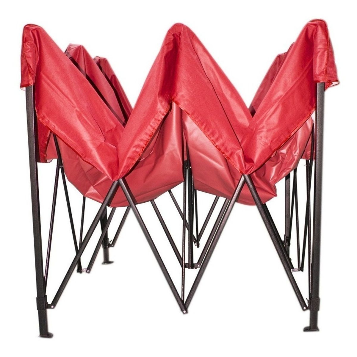 JARDIMEX - Toldo Carpa 3x3 Roja Reforzada Para Eventos Jardines