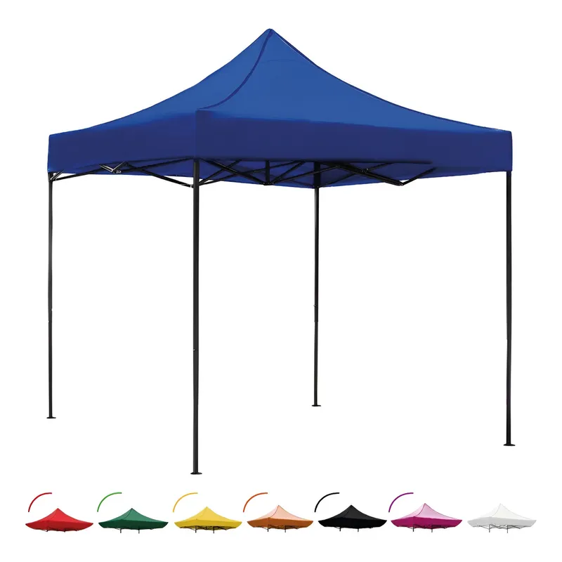 JARDIMEX - Carpa Toldo 3X3 Azul Plegable Reforzada Impermeable para eventos
