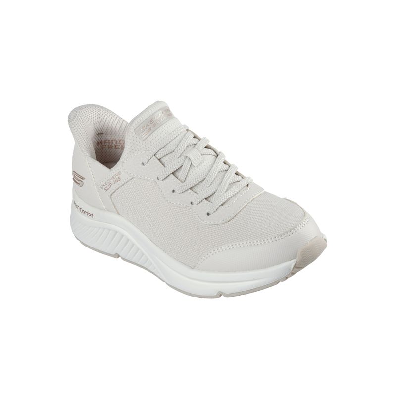 SKECHERS - Tenis Skechers BOBS Sport para Mujer Slip-Ins Arch Comfort Color Natural