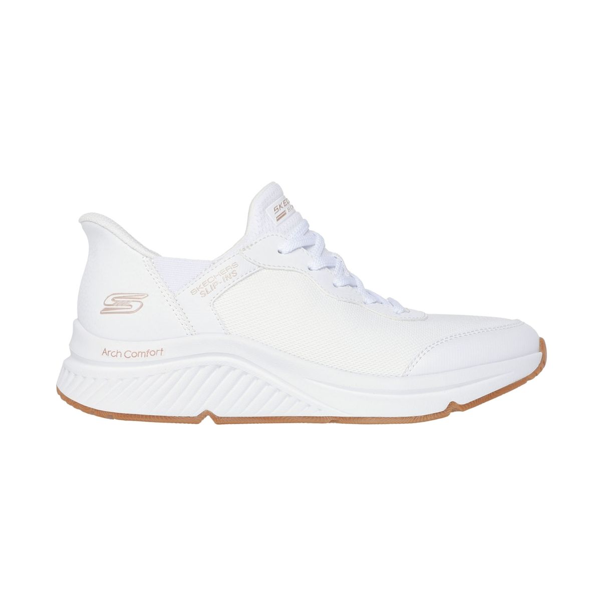 SKECHERS - Tenis Skechers BOBS Sport Mujer Slip-Ins Arch Blanco