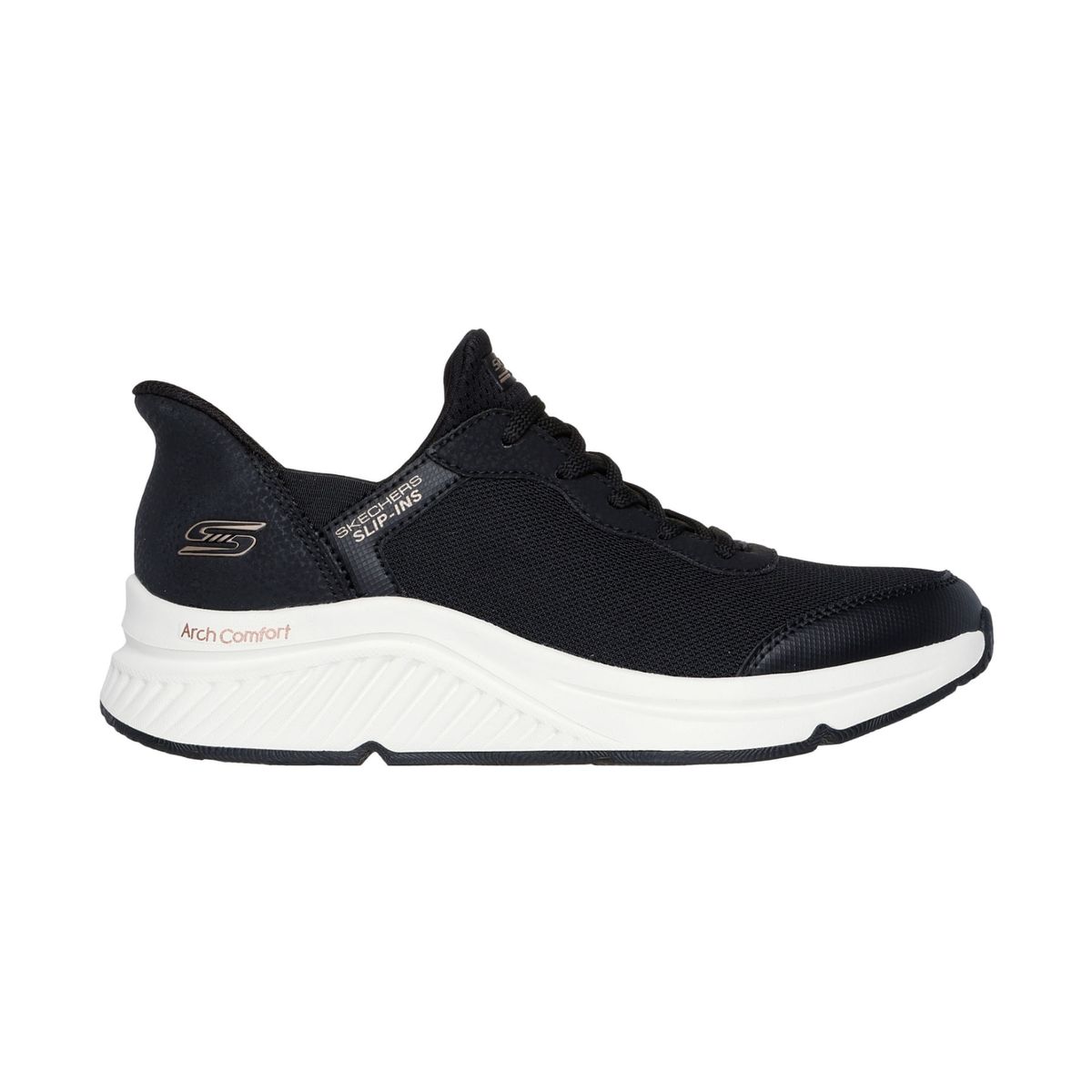 SKECHERS - Tenis Skechers BOBS Sport Mujer Slip-Ins Arch Comfort Negro