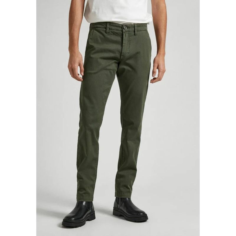 PEPE JEANS - Pantalones Pepe Jeans para Hombre CHARLY Casting green