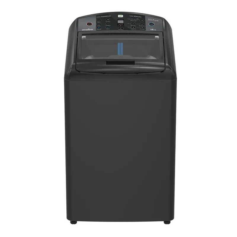 MABE - Lavadora 18kg Carga Superior Gris Mabe LMC48100WDAB1