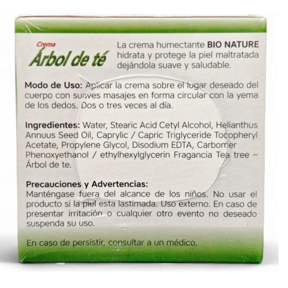 GENERICO - ACEITE ESENCIAL DE ARBOL DE TE EN CREMA X 60G